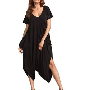 Women's Casual Loose Harem Jumpsuit